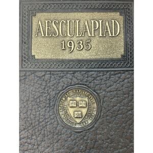 1935 Harvard Medical School Vintage Yearbook Aesculapiad Dr. G Turner Howard Jr